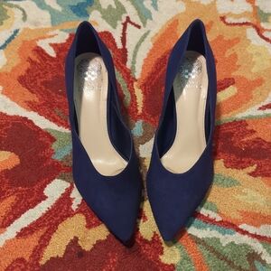 Vince Camuto Navy Blue Heels